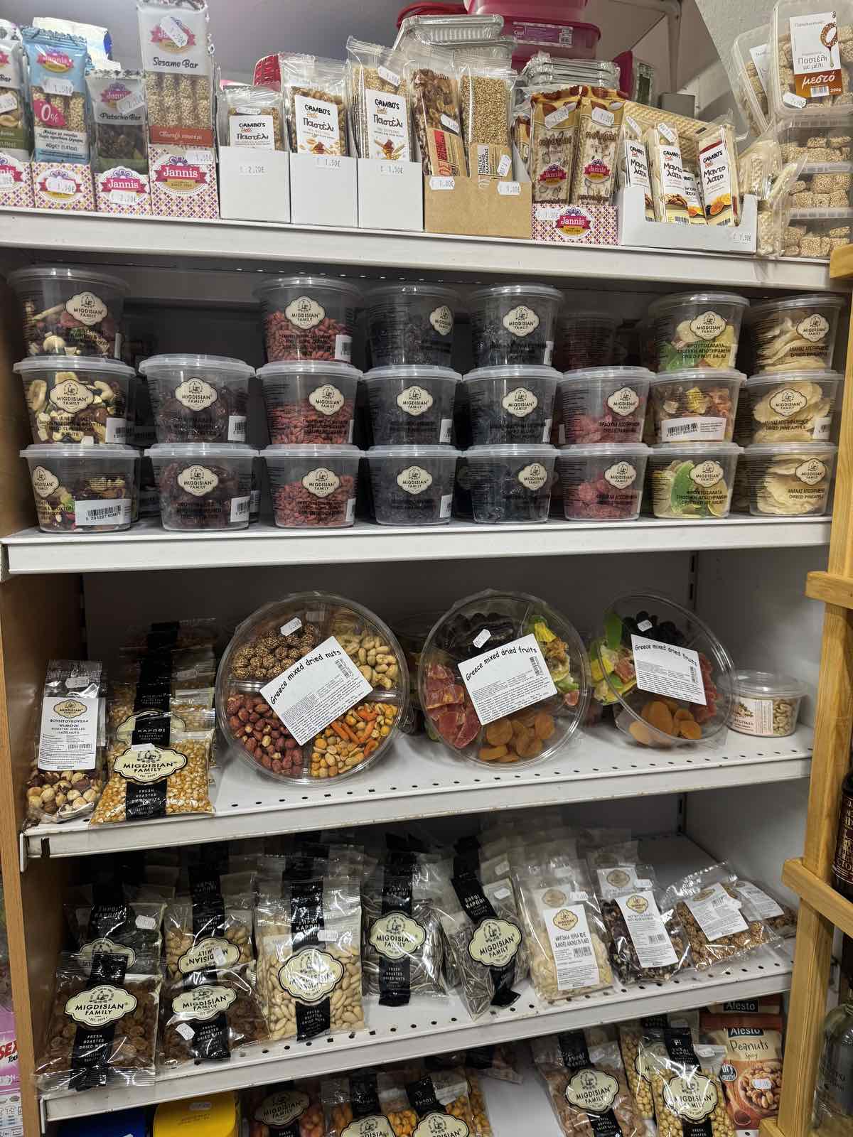 Dried Fruits & Nuts